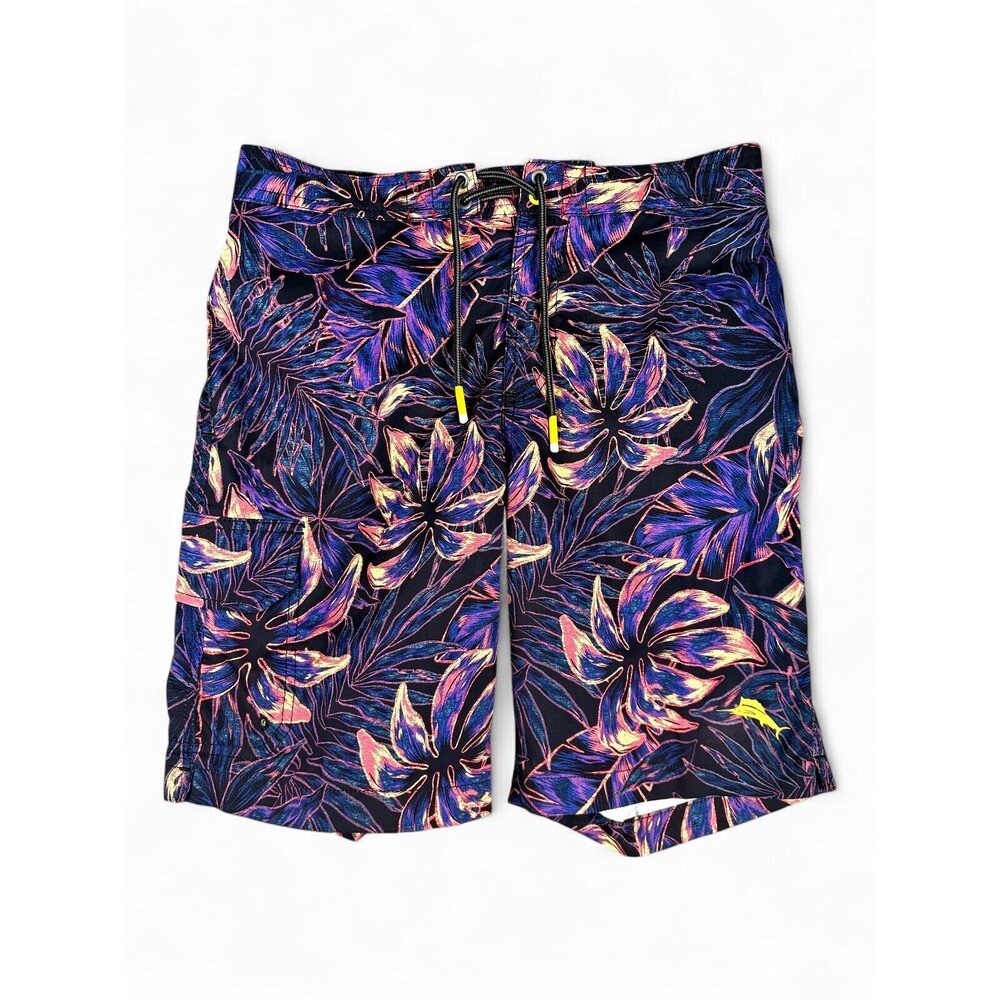Tommy Bahama Men's Tropical Floral Swim Trunks Size S